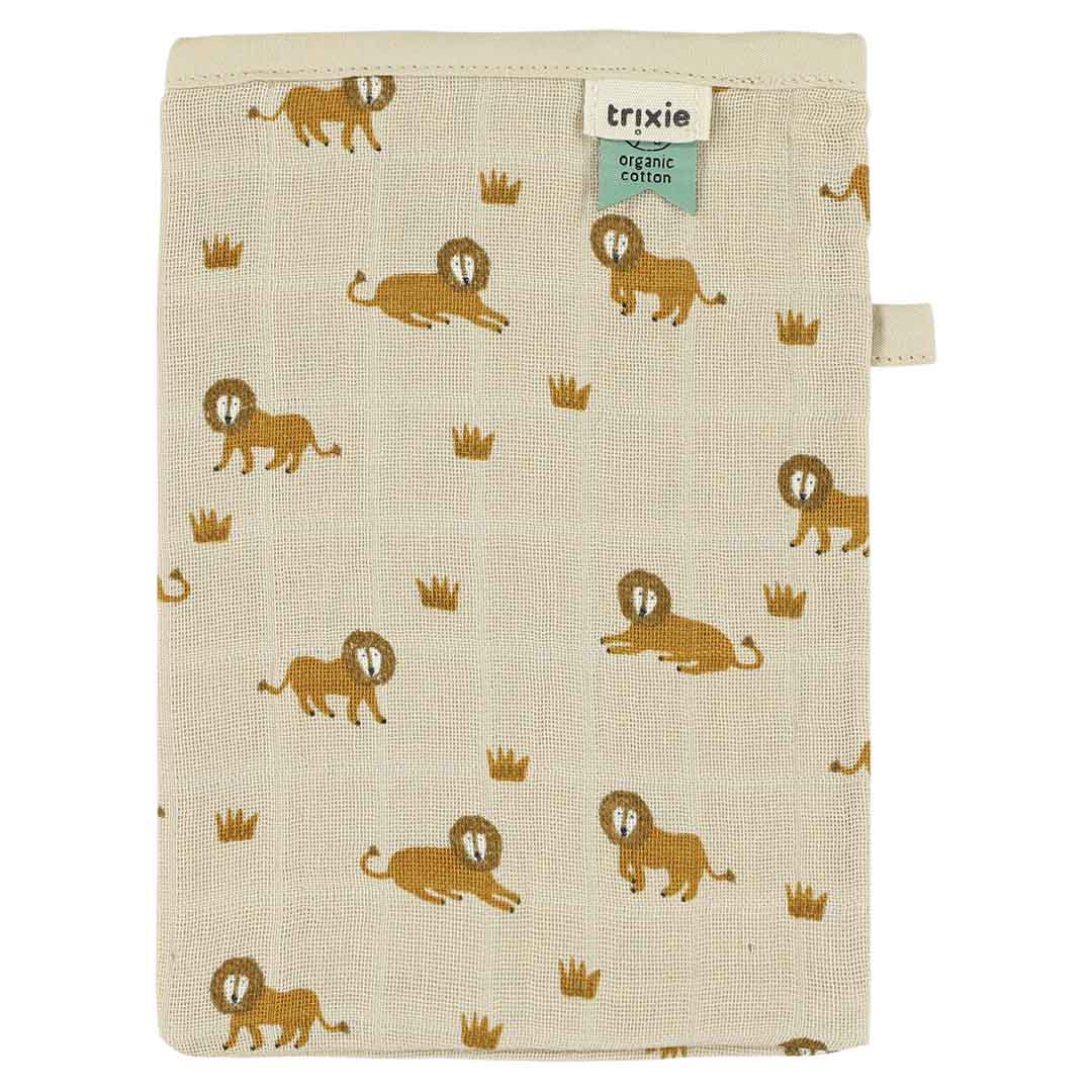 Manoplas muselina 3-pack mix - Lively Lion